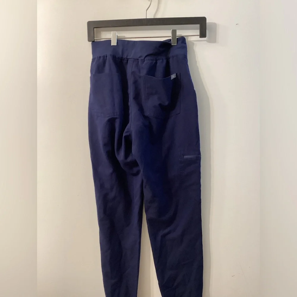 Figs Navy Blue Jogger scrub pants‎ Technical Collection XS
